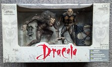 Super Rare McFarlane Bram Stroker's Dracula & Wolf Action Figure 2 Pack Boxed