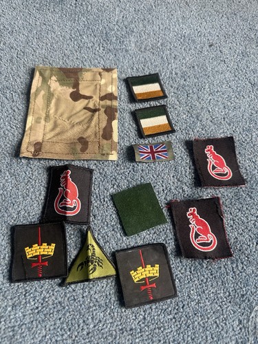 Military sew badges and - military,