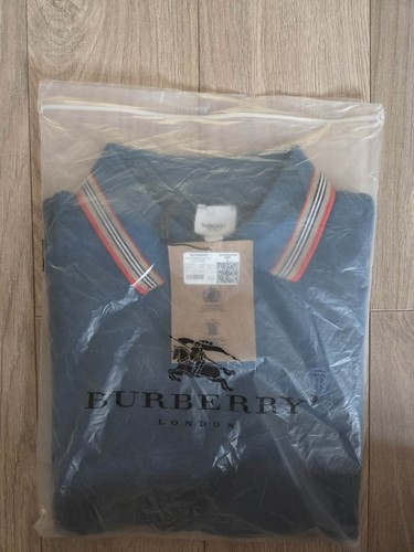 Men burberry cotton piqué - men's,