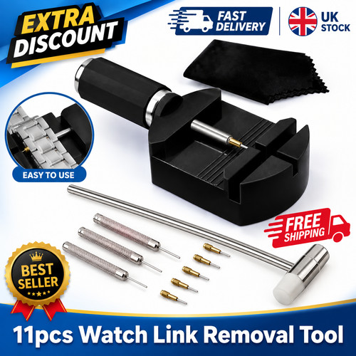 Watch link remover tool kit - link,