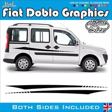 FIAT Doblo Micro CAMPER Berlingo Mini van Motorhome GRAPHICS DECALS FREE P&P 050