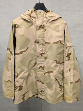 US Army Cold Weather Desert Tri Colour Camo Goretex Parka Jacket X Large Long