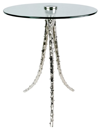 69cm aluminium round table - round,