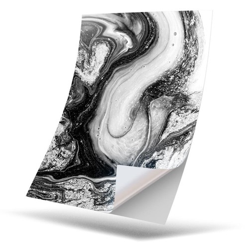 Vinyl sticker bw - 1,
