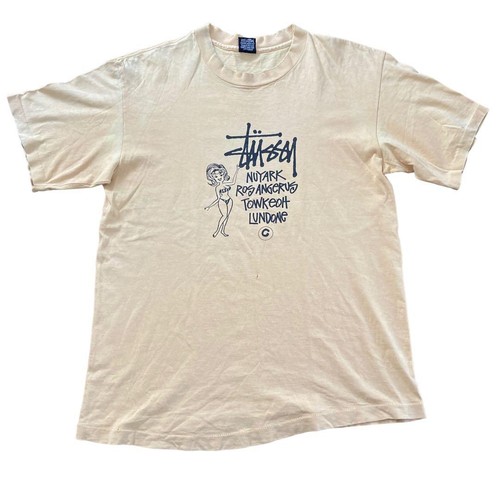 Vintage 80s old stussy world - vintage,