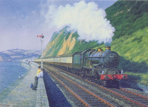 Gwr castle class steam - castle,