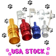 2pcs Exhaust Pipe Turbo Sound