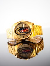 Nixon Santa Cruz Watch Jason Jessee Gold Time Teller Skateboard