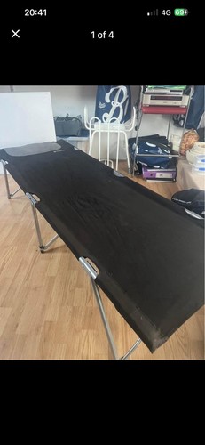 Camp bed single folding pair - camp,