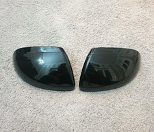 *Damaged* Mercedes Vito W447 2014+ Door Mirror Covers Cap Cases GLOSS Black Pair