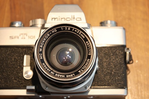 Minolta srt 101 35mm - 101, film
