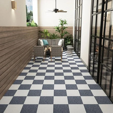 60/100x Carpet Tiles 50x50cm