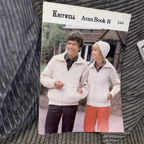 Knitting pattern booklet aran - pattern,