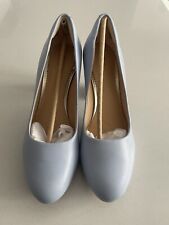 Clark’s Pale Blue Ladies Vista Court Shoes Size 4