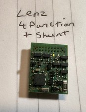Lenz 10321-01 DCC digital decoder silver+21 MTC 