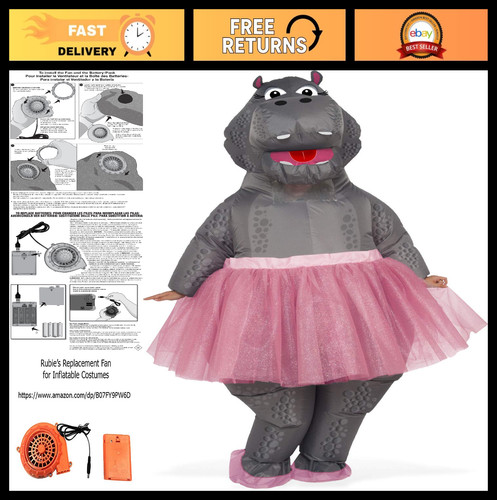 Inflatable hippo costume - costume, for