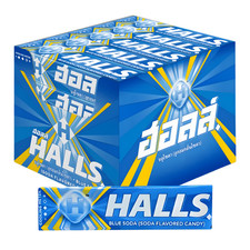 Halls Blue Soda Flavoured