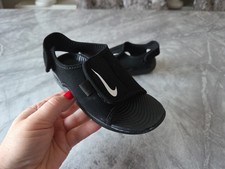NIKE SUNRAY ADJUST SANDALS KIDS BOYS GIRLS SIZE UK8.5 EUR26 GENUINE
