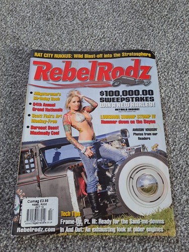 Rebel rodz magazine october - rebel,