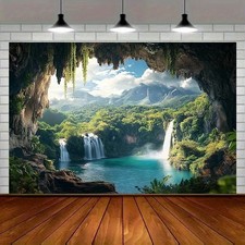 Tropical Forest Waterfall