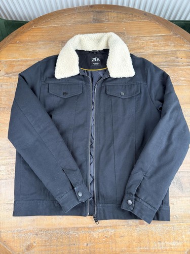 Mens zara denim - mens, jacket