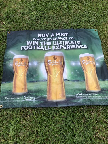 Carlsberg lager flag pub - carlsberg,