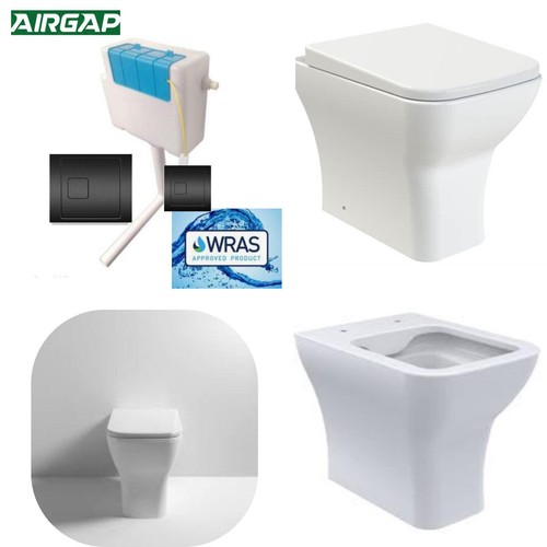 Btw toilet back - back, wall