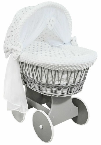 Grey wicker wheels - grey,