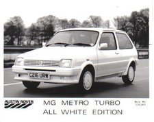 MG Metro Turbo All White