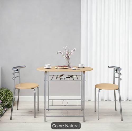 Dining table and chairs set - ,