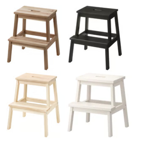 Ikea bekväm step stool wooden - bekvÄm,