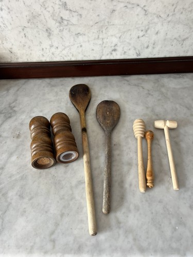 Vintage treen wooden - vintage,