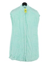 Oliver Bonas Shirt Midi Dress UK14 in Green