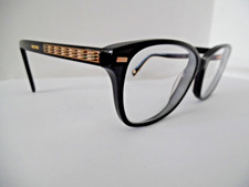 Balmain Black & Gold Oval Eye