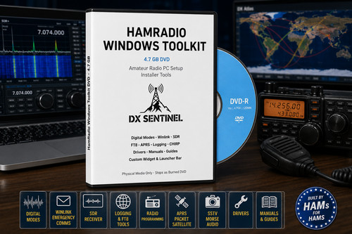 Ham radio windows toolkit dvd - ham,