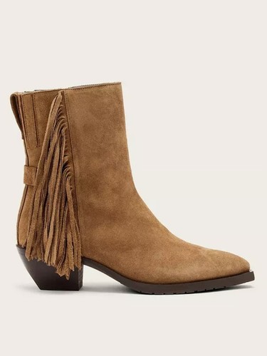 Allsaints bazely fringe boot - allsaints,