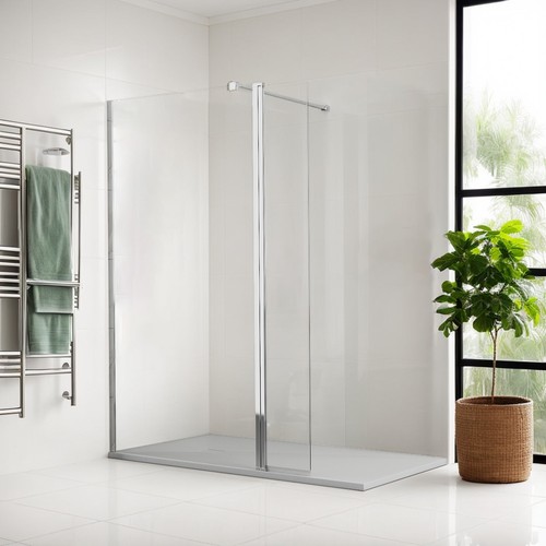 Wet room shower screen - wet,