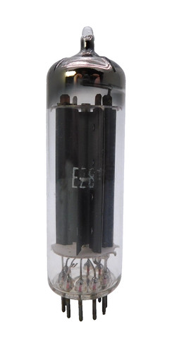Ez81 getter valve tube - valve, nos