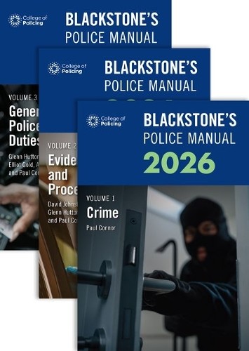 Blackstone police manuals - blackstone's,