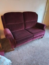 HSL 2.5 seater sofa. Plum