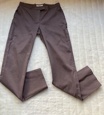 L K Bennett Trousers Waist 33” Leg 31” Size 14 Chino Smart Casual Brown Straight