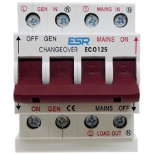 125 Amp Changeover Switch 240V