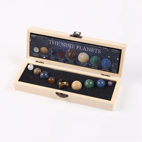 Solar system natural crystal - system,