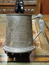 Antique Metal Christening Cup