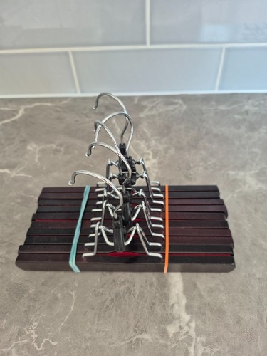 Black trouser hanger holder - trouser,