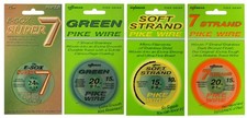 Drennan Pike Wire - Super Trace - Green - 7 Strand - Soft - All Sizes Available