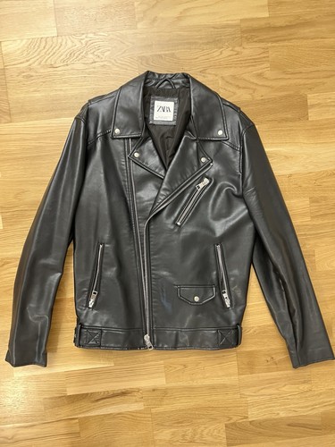 Zara black leather - zara, size