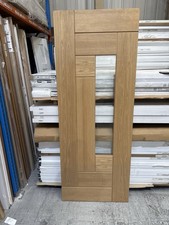 78x30” 35mm Pre Finished Oak Glazed Internal