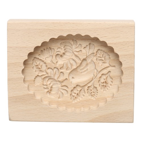 Wooden cookie mould - mould, 3.94"