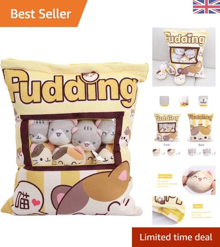 Cute snack pillow - snack, plush